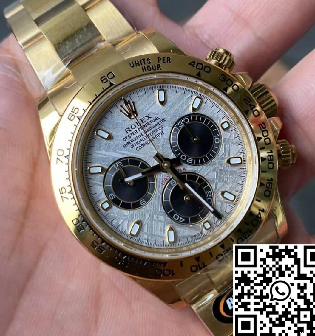 BT Rolex Gold M116508-0015 Yellow Daytona Factory 0218